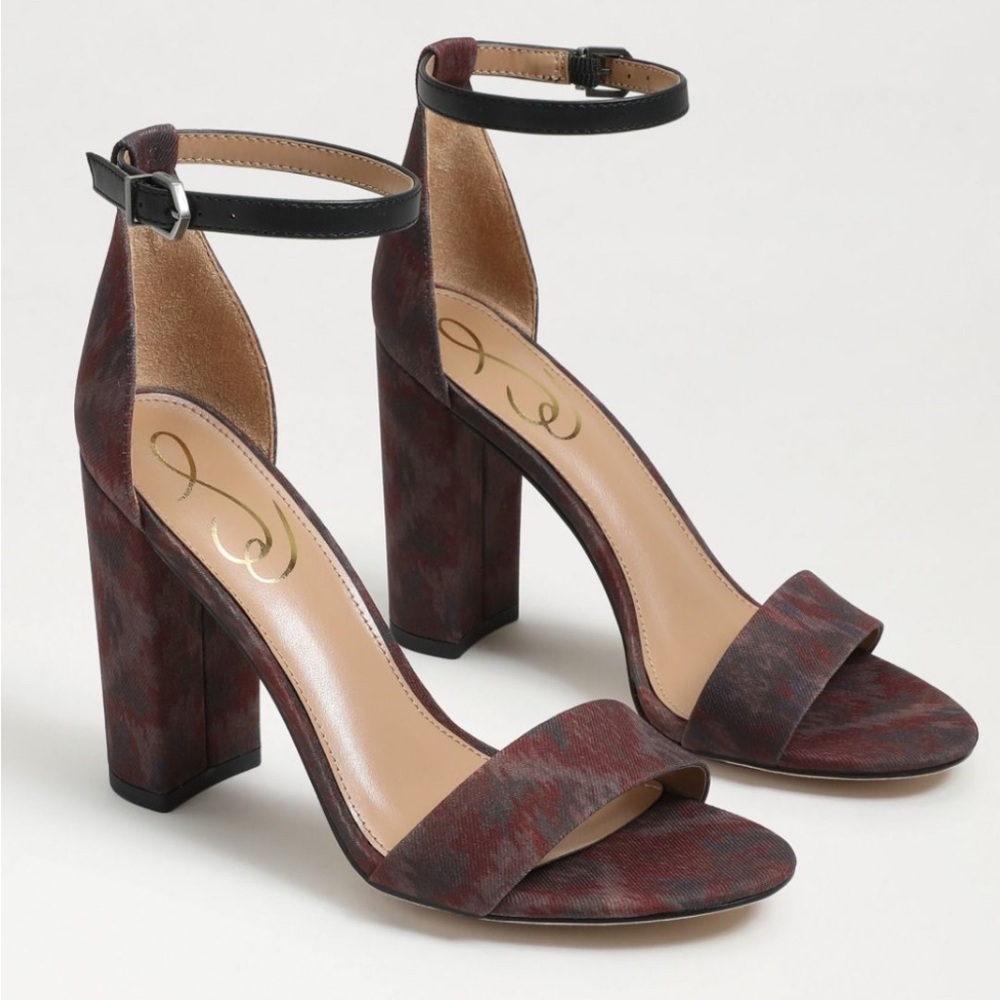 NWOT - Sam Edelman Yaro Block Heel Sandal - Color: Brick - Size: 7.5